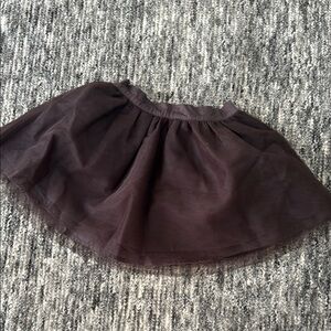 Janie and Jack Black Bubble Mini Skirt